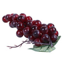 Fuchsia Fruit Artificial Decorative Cluster Plastic Grapes Z9H6