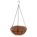 3xGarden Hanging Coconut Basket Planter Flower Pot