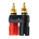 1Pcs 4mm/0.16" Dual Banana Plugs Jack Socket Binding Post for Speaker Amplifier