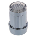 Blue LED Light Water Stream Faucet Tap ABS Round Connector for bathroom or