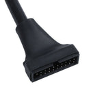 15cm USB 3.0 20 Pin Header Male to USB 2.0 9 Pin Female Adapter Cable