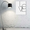 Unframed Modern Art Canvas Oil Painting Nordic Style LOVE Print Wall Decor M