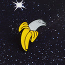 Cute Enamel Banana Dolphin Brooch Pin Shirt Collar Pin Breastpin Jewelry Gift  Z
