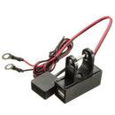 Motorcycle USB Mobile Phone Power Supply Charger Port Socket 12V Waterproof