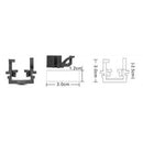 2pcs H1 LED Headlight Bulb Holders Adapters Socket for Ford Focus Fiesta