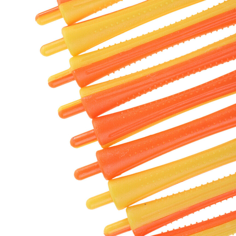 12 Pieces Professional Perming Rods Hair Tools for Curling Hairdressing