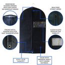 Garment Bags - Breathable Garment Bag Covers Set of 5 for Suit Carriers, Dr I9T1