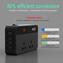200W Car Inverter Dc 12V To Ac 220V Automatic Power Inverter with 4 Usb Por