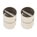 2 Pieces Drop in Gimbal Extender Rod Holder Adapter Fishing Pole Converter