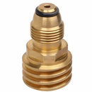 Propane Gas Adapter Converts POL LP Tank Service Valve to QCC1/Type1- Old t