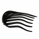 Black Women's Volume Inserts Clip For Ponytail Bouffant Styles Hair Comb G8X4