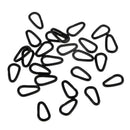 25pcs Tear Drop Rig Rings / Carp Rig Loops / Carp Fishing Link Loop Rings
