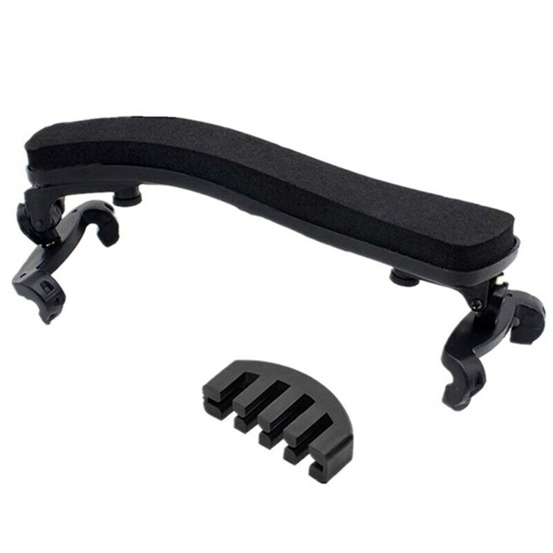 Violin Shoulder Rest for 4/4-3/4 Size with Collapsible and Height Adjustabl