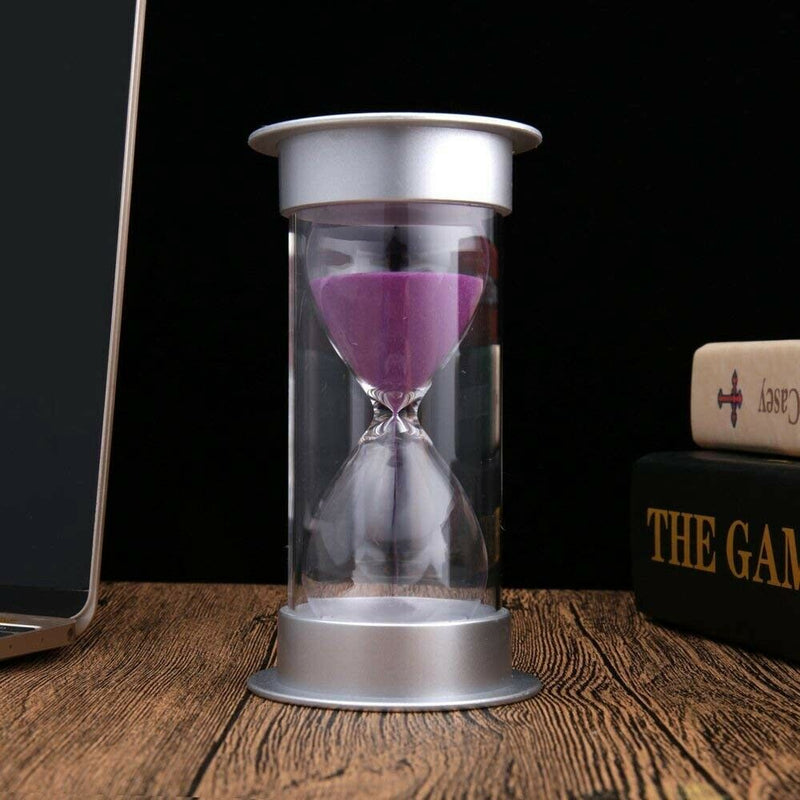 60 Minutes Hourglass,Modern Sand Timer With Sand For Mantel Office Desk Cof M3Y4