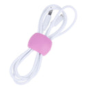 4PCS Cable Winder Simple Round Clip USB Charger Holder Desk Tidy Organiser OZ
