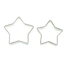 5pcs five-pointed star stainless steel cookie cutter cake biscuit diy mould N!j