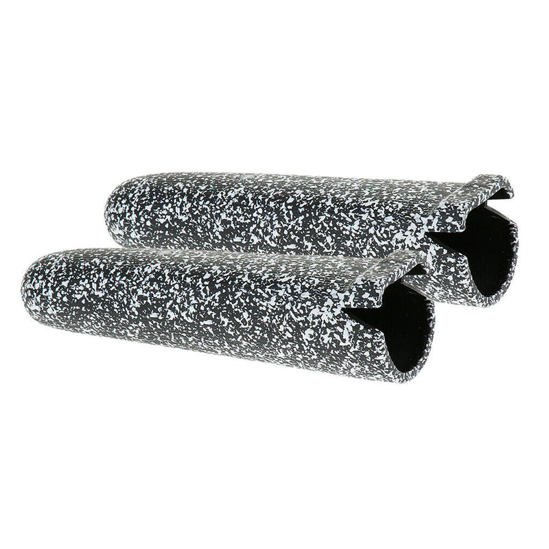 2pcs Aquarium Ceramic Shelters - Shrimp Habitat, Breeding Tube, Hiding Cave