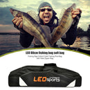 80cm Fishing Bag 2 Layer Multifunctional Fishing Rod Pole Reel Carry Bag Handbag