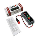 12V Car Battery Tester Automotive Load Digital Analyzer Alternator Diagnostic
