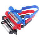 3Pcs Magic Trio Peelers Slicer Shredder Peeler Multifuction Vegetable Fruit  BX