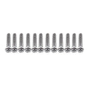 12pcs diamond-shaped crystal glass handle, 30mm drawer handle-transparent