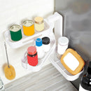 3 Layers Portable Corner Shelf Shampoo Soap Corner Storage Rack Bathroom Sh