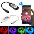 Mini Bluetooth LED Controller&Remote For 5050 3528 RGB/RGBW LED Strip Light