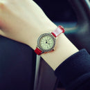 Ulzzang Black Wristband Ladies Fashion Classic Retro Magic Dial Alloy Ultra