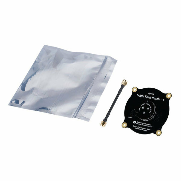 5.8 GHz Triple Feed Patch Circularly Polarized Antenna SMA Male For Racing Drone