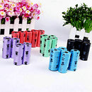 5 Rolls / 100 Pcs Pet Pooper Scooper Bag Dog Poop Waste Dec Pet K1H3 Toilet Y8Q2