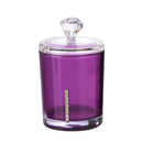 Cotton Swab Holder Organizer Box Storage Box Container Case  Purple