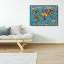 5D DIY Full Drill Diamond Painting Butterfly Map Cross Stitch Embroidery