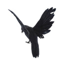 2 x Lifelike Flying Crow Decoy Hunting Birds Decoy Birds Scarer Scarecrow
