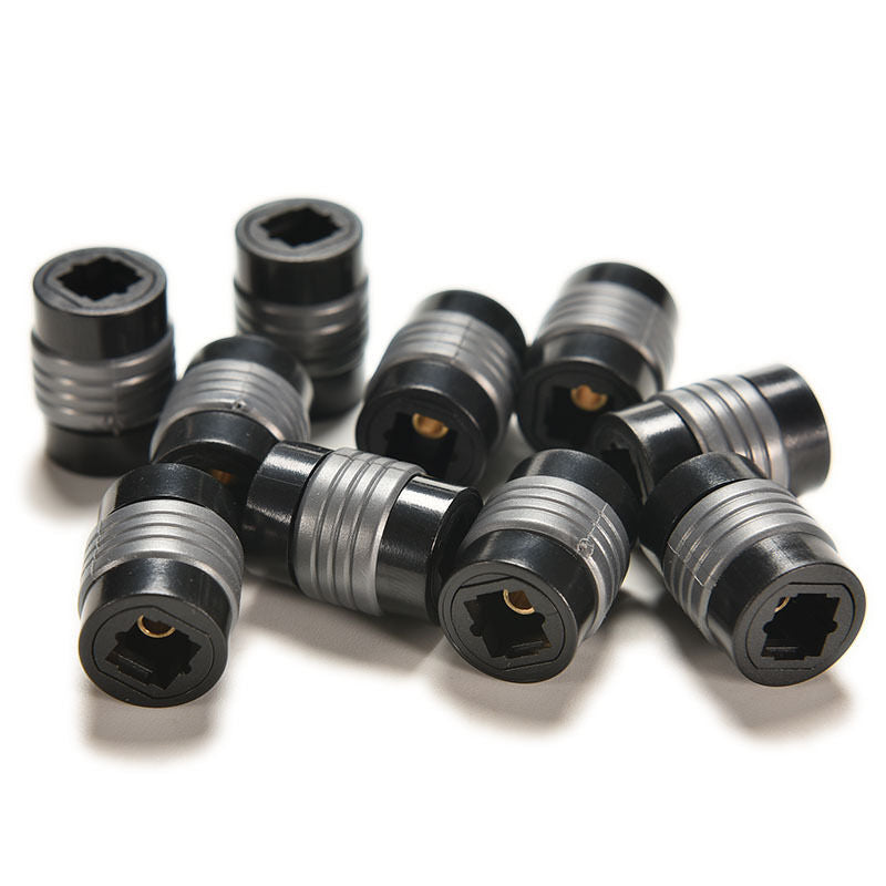 1 Pcs Optical Toslink Female Audio Cable Coupler Extension Extender AdapterBLES