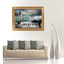 5D Diamond Embroidery Girl Piano Painting Cross Stitch DIY Craft Home Decor