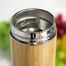 Creative Bamboo Cup Stainless Steel Insulated Water Bottle Coffee Insulatio