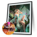 5D DIY Full Drill Diamond Painting Female Elf Cross Stitch Embroidery Kit
