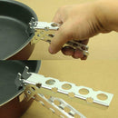 Portable Aluminum Outdoor Camping Picnic Cookware Bowl Pot Gripper Clamp A