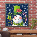 Snowman Diamond Painting 5D DIY Full Round Drill Xmas Pictures (B2095)