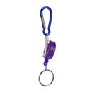 Retractable Reel Recoil ID Badge Lanyard Name Tag Key Card Holder Belt Clip FT