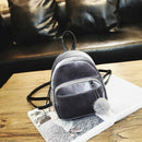 Backpack Women Fashion Small Mini Backpack Solid Women Girls Travel School  T3R9