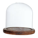 Display Glass Dome Cover Jar for Party Festival Wedding Xmas Decor_Brown E