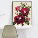 5D DIY Full Drill Diamond Painting Cross Stitch Embroidery Kit (Flower03)