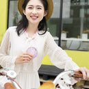 Led Lamp Desktop Makeup Mirror With Fan 3 In 1 Cosmetic Beauty Breeze Mirro