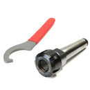 Mt3 Er25 M12 Collet Chuck Holder Fixed Cnc Milling Turning Tools + 1Pc Span N1F5