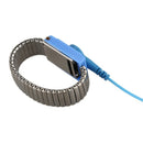 Antistatic ESD Wristband Metal Adjustable Grounding Strap Blue F6L8