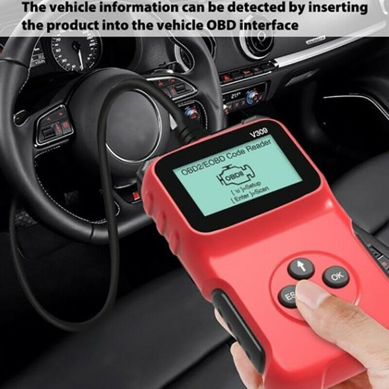 V309 EOBD Scanner Code Reader Data Tester Auto Scan Diagnostic ToolS Hn