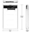 2.5In Sata Usb 3.0 Hdd Hard Drive External Enclosure Ssd Disk Box Case With ME