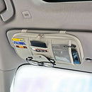 Leather Car Sun Visor Organizer, Auto Interior Accessories Pocket Organizer