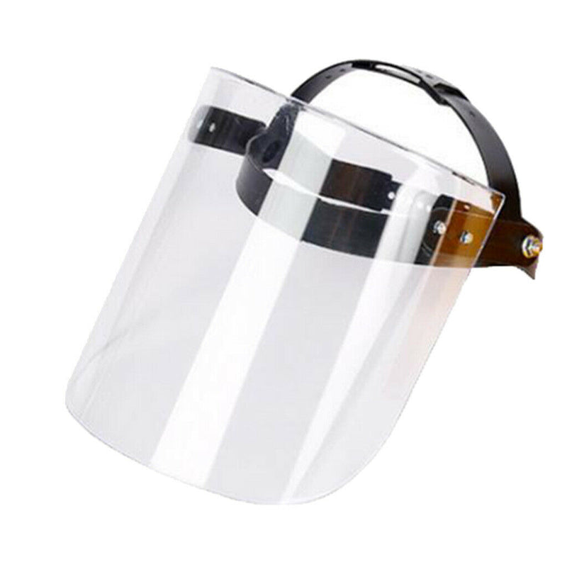 Clear Safety Full Face Shield Visor Cap Helmet Protector for Grinding Welder